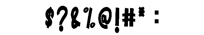 Autumn Spirit Font OTHER CHARS