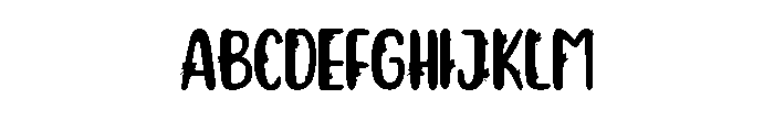 Autumn Whimsy Font 1 Font UPPERCASE
