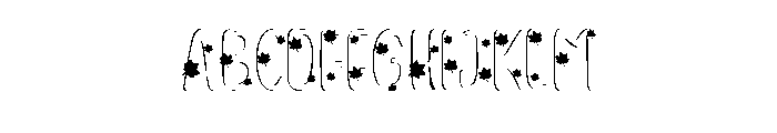 Autumn Whimsy Font 2 Font UPPERCASE