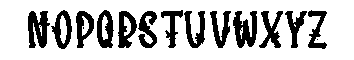 Autumn Whimsy Font UPPERCASE