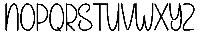 Autumnday Font UPPERCASE