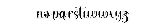 Aututhory Font LOWERCASE