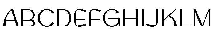 Auvessa Font UPPERCASE