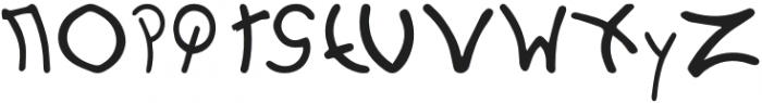 AULUM VIEW AULUM VIEW otf (400) Font LOWERCASE