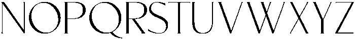 AURA Regular otf (400) Font LOWERCASE