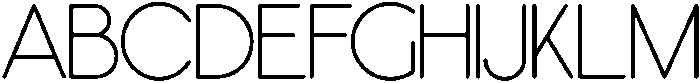 AURA Regular otf (400) Font UPPERCASE