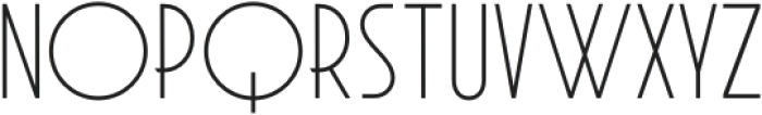 AURANOUVA Regular otf (400) Font UPPERCASE