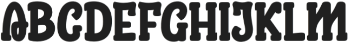 AUSYEIK-Regular otf (400) Font UPPERCASE