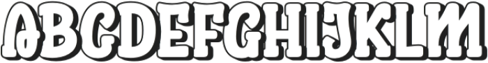 AUSYEIK Shadow otf (400) Font UPPERCASE