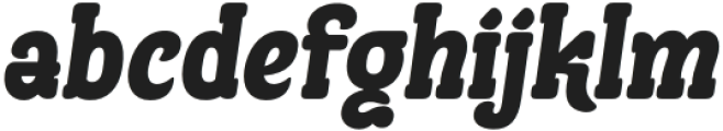 AUSYEIK Slant otf (400) Font LOWERCASE