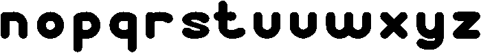 AUTHENTIC otf (400) Font LOWERCASE
