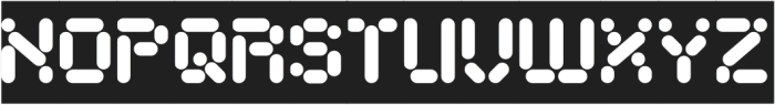 AUTONOMOUS ROBOT-Inverse otf (400) Font UPPERCASE
