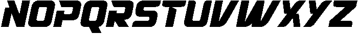 Auberga Italic otf (400) Font UPPERCASE