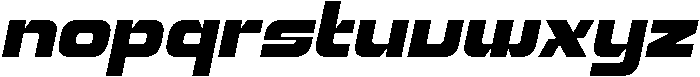 Auberga Italic otf (400) Font LOWERCASE
