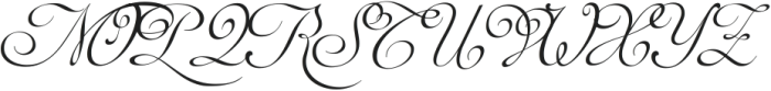 Auberge Script Pro ttf (400) Font UPPERCASE