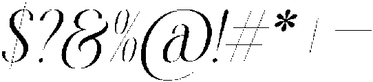 Audrey & Caroline Italic otf (400) Font OTHER CHARS