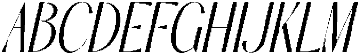 Audrey & Caroline Italic otf (400) Font UPPERCASE