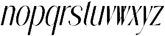 Audrey & Caroline Italic otf (400) Font LOWERCASE