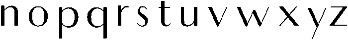 Audrey otf (400) Font LOWERCASE