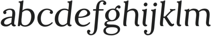 Augello Italic otf (400) Font LOWERCASE