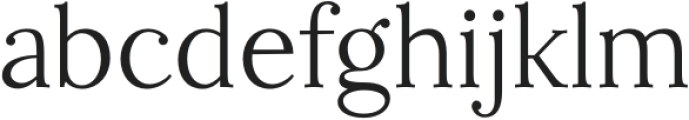 Augello Light otf (300) Font LOWERCASE