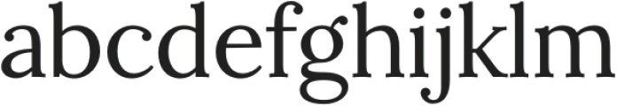 Augello Regular otf (400) Font LOWERCASE