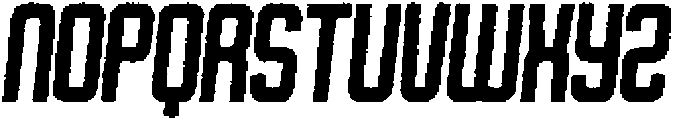 Augment Eroded Italic otf (400) Font LOWERCASE