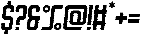 Augment Inline Italic otf (400) Font OTHER CHARS