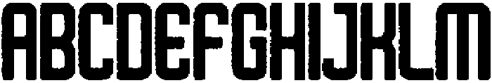 Augment Rough otf (400) Font UPPERCASE