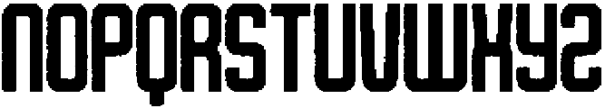 Augment Rough otf (400) Font UPPERCASE