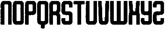 Augment Rough otf (400) Font LOWERCASE