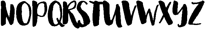 August Boy otf (400) Font UPPERCASE