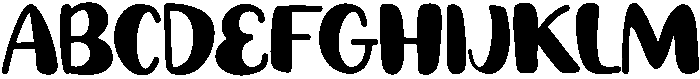 August Regular otf (400) Font UPPERCASE