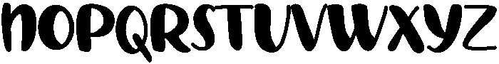 August Regular otf (400) Font UPPERCASE