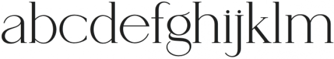 August Roma Serif Regular otf (400) Font LOWERCASE