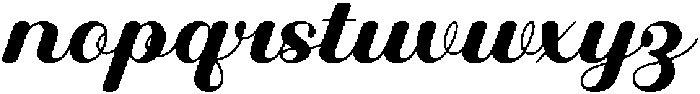 August Wedding otf (400) Font LOWERCASE