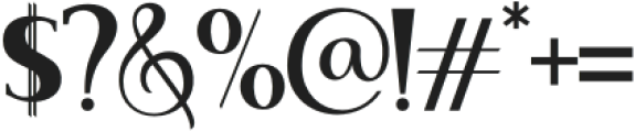 Auguste-Regular otf (400) Font OTHER CHARS