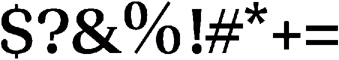 Augustine Bold otf (700) Font OTHER CHARS
