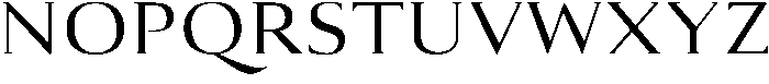 Augustine Regular otf (400) Font UPPERCASE