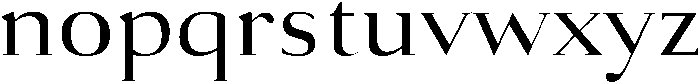 Augustine Regular otf (400) Font LOWERCASE