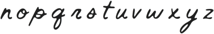 Augustine Script otf (400) Font LOWERCASE