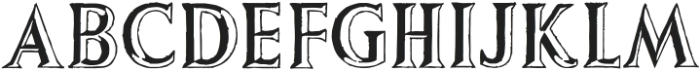 Augustus otf (400) Font UPPERCASE