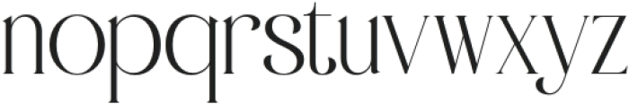 Augvari Regular otf (400) Font LOWERCASE
