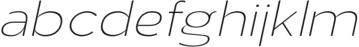 Aukim ExtraLight Expanded Italic otf (200) FONT