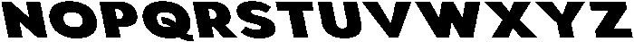Aukim II Black Expanded Slanted otf (900) Font UPPERCASE