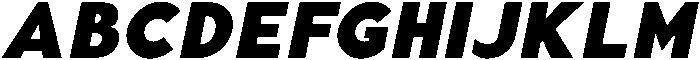 Aukim II Black Italic otf (900) Font UPPERCASE