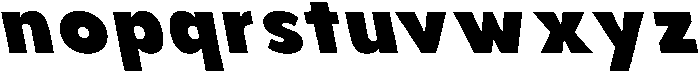 Aukim II Black Slanted otf (900) Font LOWERCASE