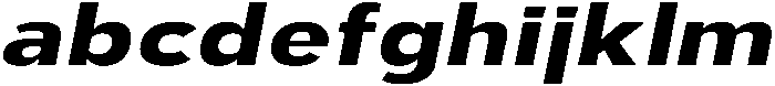 Aukim II Bold Expanded Italic otf (700) FONT