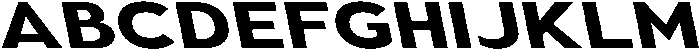 Aukim II Bold Expanded Slanted otf (700) Font UPPERCASE