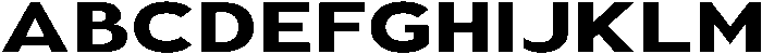 Aukim II Bold Expanded otf (700) Font UPPERCASE